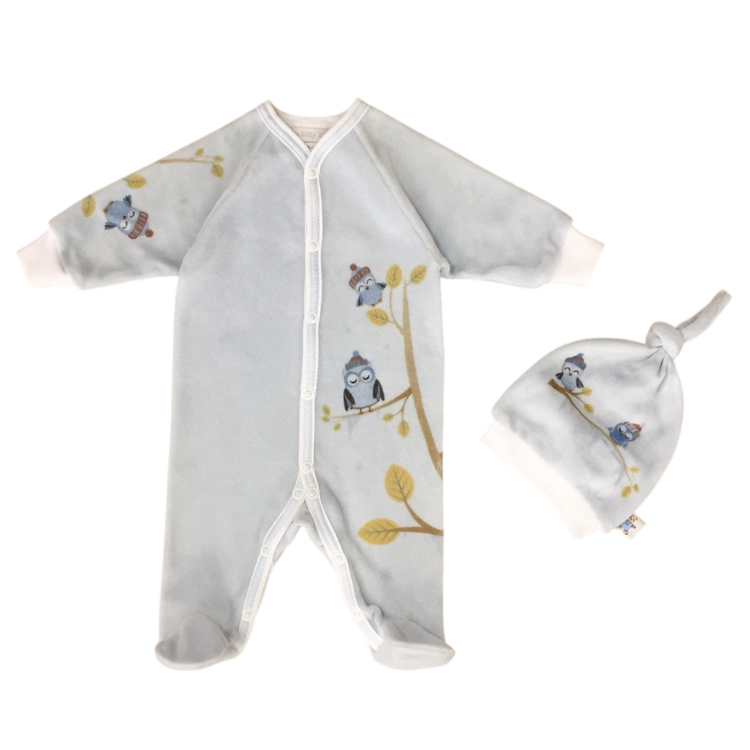 Itty Bitty Baby Cozy Owl Footie