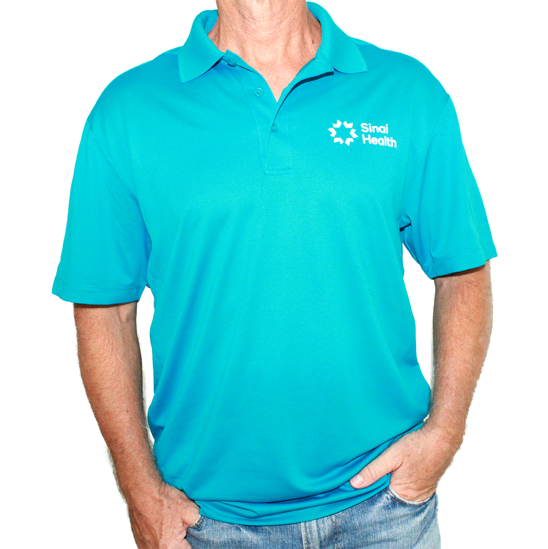 Sinai Health Men's Sport Polo (Teal)