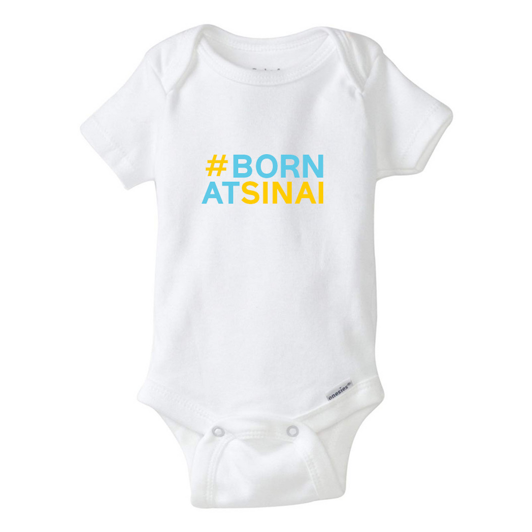 Born at Sinai Onesie - Pink