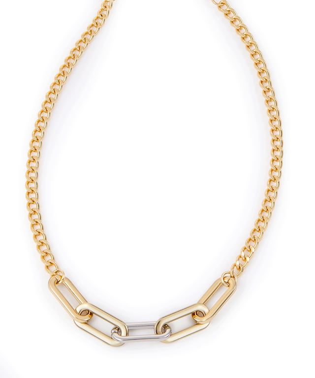 Chunky Paper Clip Necklace