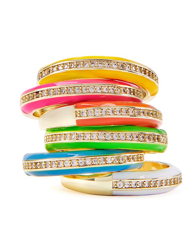 Colourful Stacking Rings (Singles)