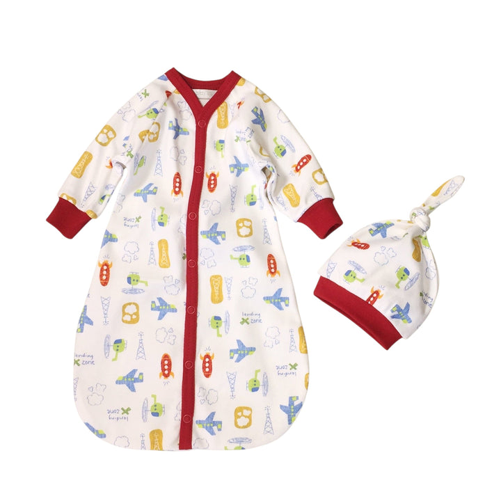 Itty Bitty Baby Sleepsack/Hat (Landing Zone)