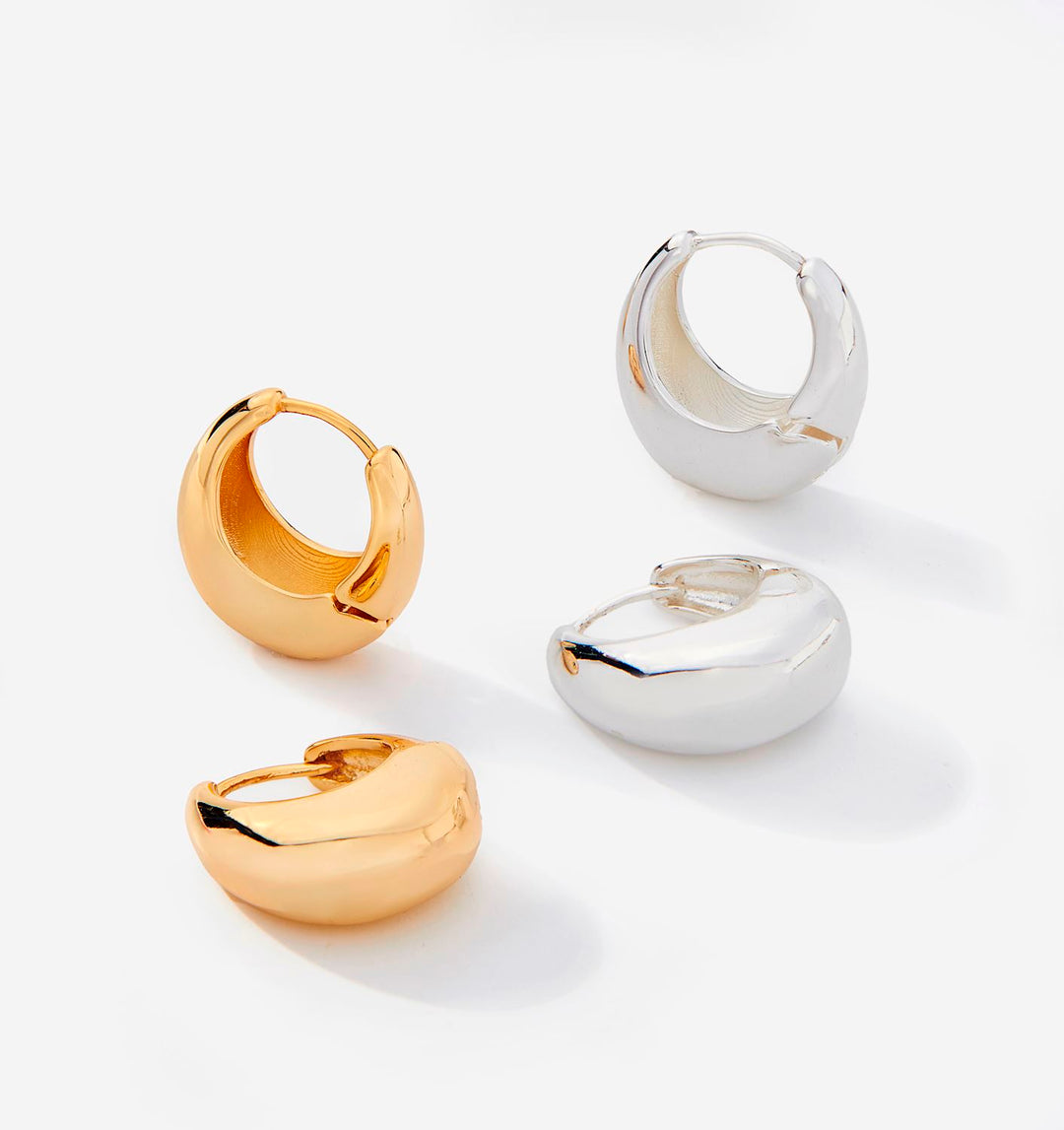 Chunky Hoop Earrings