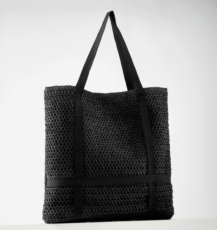 Straw Tote Bag - Multiple Colours
