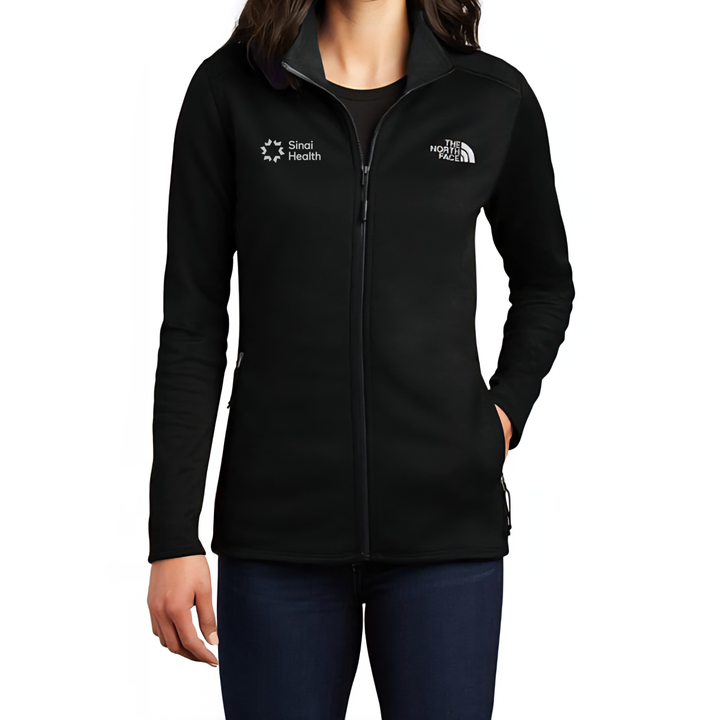 Sinai Health Women’s Full-Zip North Face Jacket (Black)