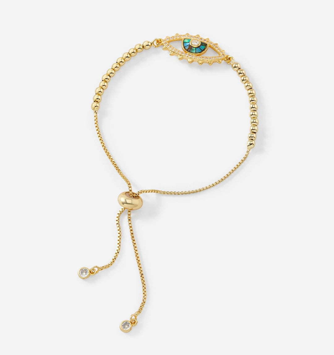 Evil Eye Beaded Bracelet