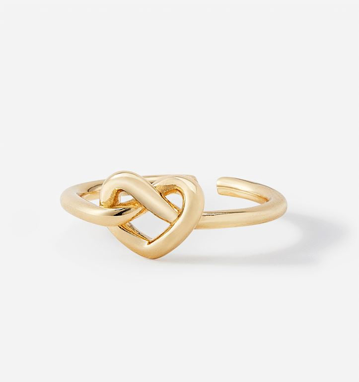 Heart Knot Ring