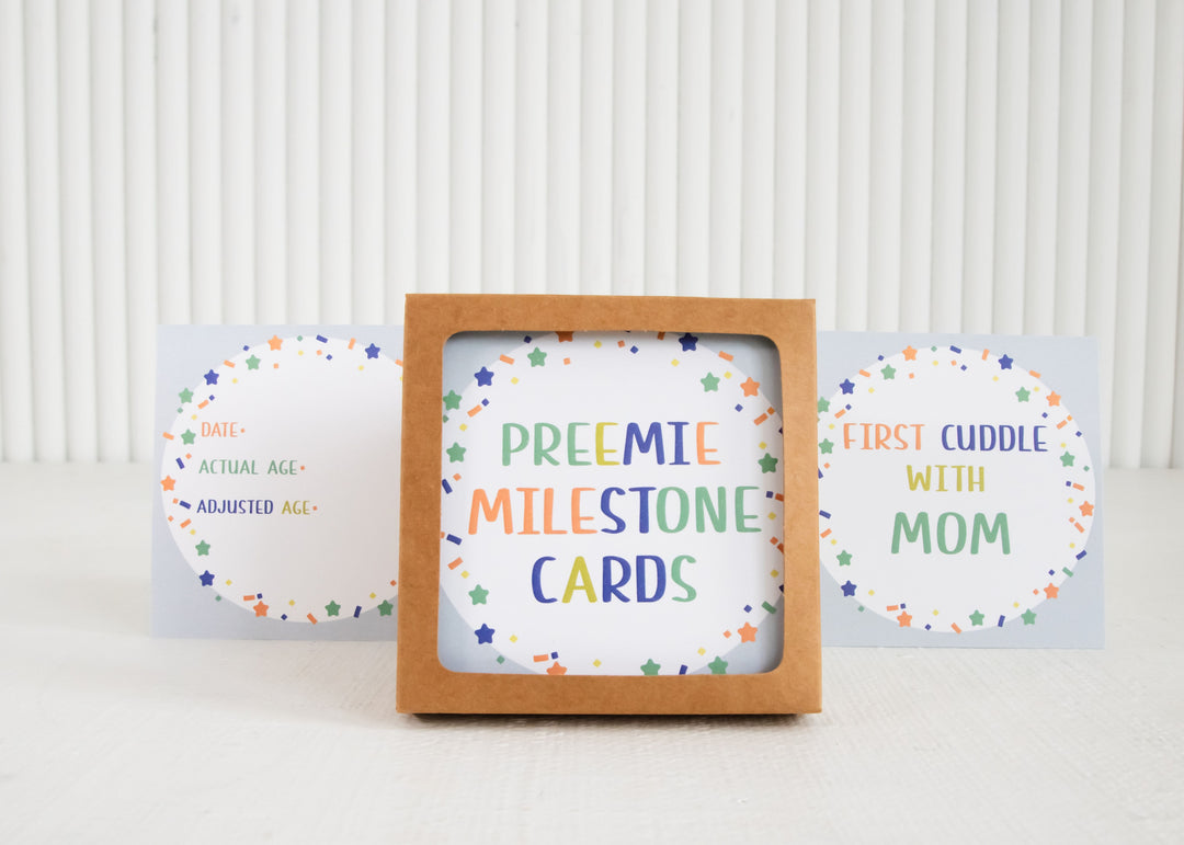 Preemie Milestone Cards