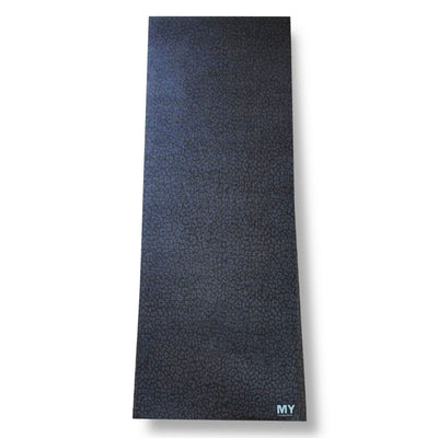 Black Yoga Mat Leopard Print