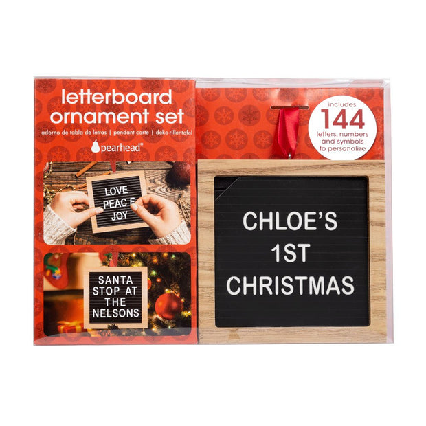 Pearhead Babyprints Ornament Set