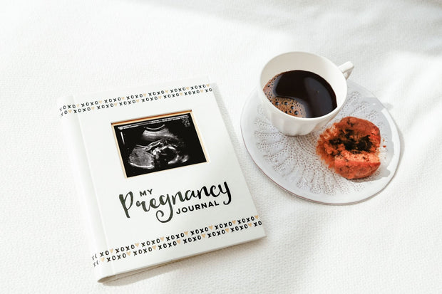 Pearhead Pregnancy Journal White/Black