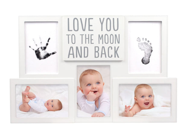 Pearhead Babyprint Collage Frame Love you to the Moon