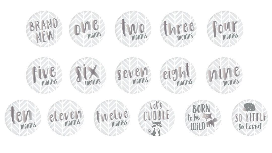 Pearhead Memory Book (White/Grey)