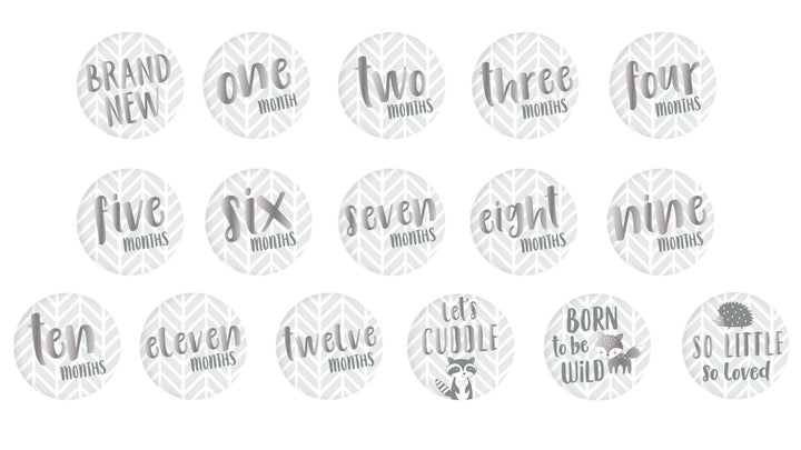 Pearhead Memory Book (White/Grey)