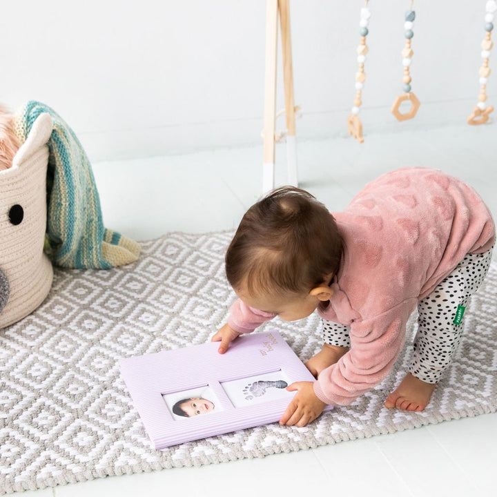 Pearhead Linen Babybook (My Baby Book)