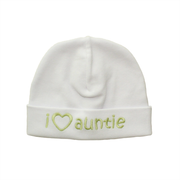Itty Bitty Baby Embroidered Toques (White)