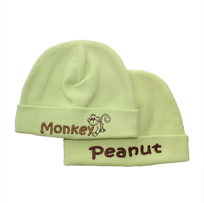 Itty Bitty Baby Embroidered Toques (Green)