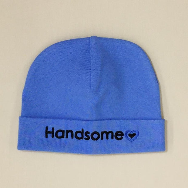 Itty Bitty Baby Embroidered Toques (Ocean Blue)