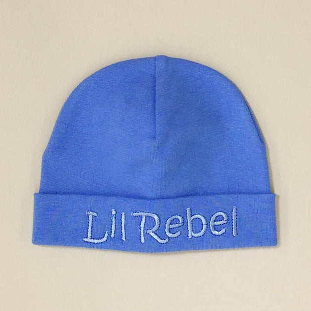Itty Bitty Baby Embroidered Toques (Ocean Blue)