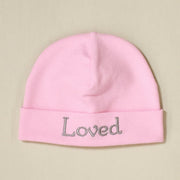 Itty Bitty Baby Embroidered Toques (Light Pink)