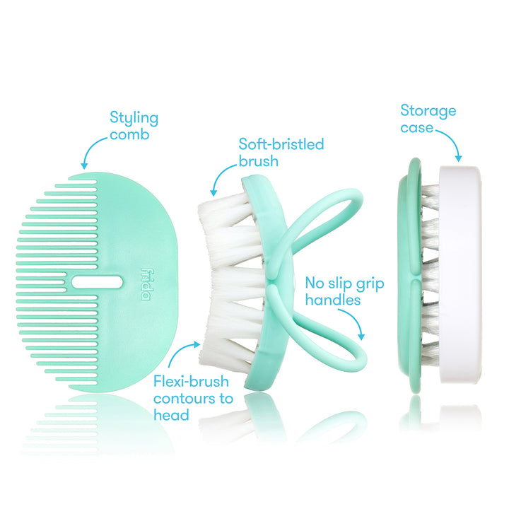 Fridababy Hairbrush and Comb Set