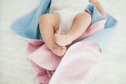 Receiving Blanket - Pink/Blue