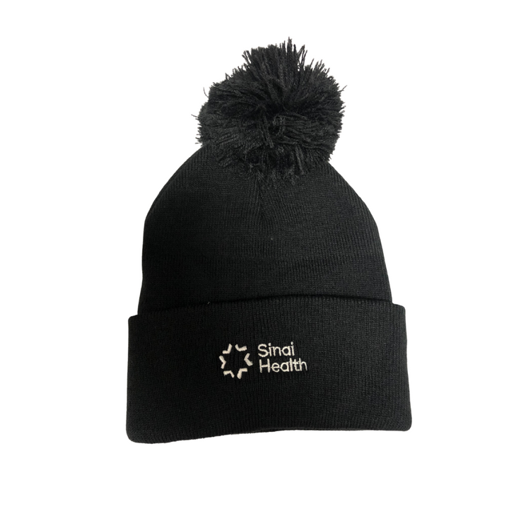 Sinai Health Toque (Black Hat)