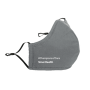 3-Pack Sinai Health Cotton Mask #ChampionsofCare (Grey)