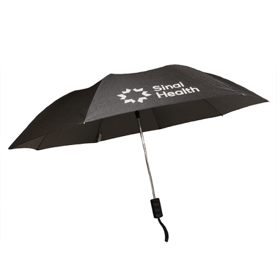Sinai Health Windproof Folding Umbrella (Charcoal Heather)