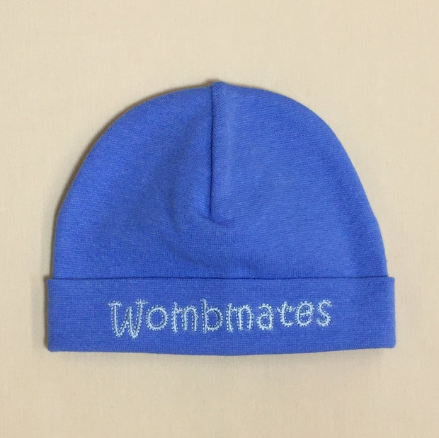 Itty Bitty Baby Embroidered Toques (Ocean Blue)