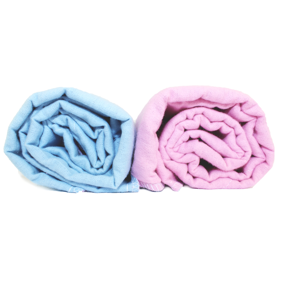 Receiving Blankets - Pink/Blue