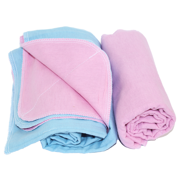 Receiving Blankets - Pink/Blue