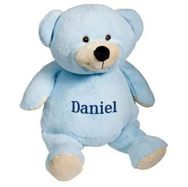 Personalized Stuffed Animal - Blue Teddy Bear