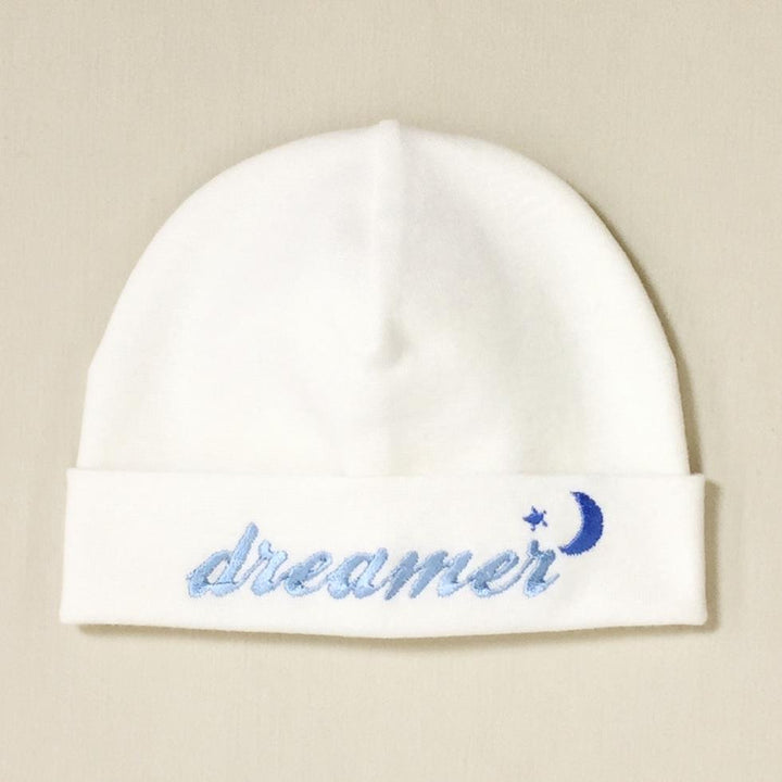 Itty Bitty Baby Embroidered Toques (White)