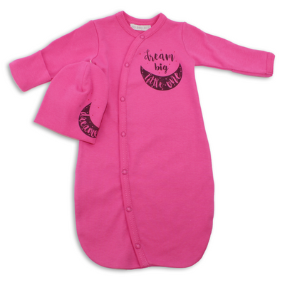 Itty Bitty Baby DREAM BIG Sleepsack Set Pink