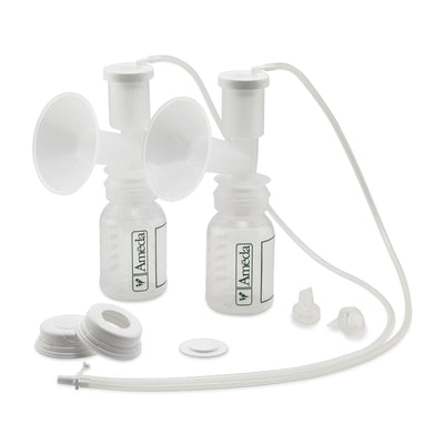 Ameda Double HygieniKit Milk Collection System 