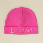 Itty Bitty Baby Embroidered Toques (Hot Pink)