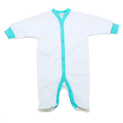 Itty Bitty Baby Footie Sleeper (Turquoise)