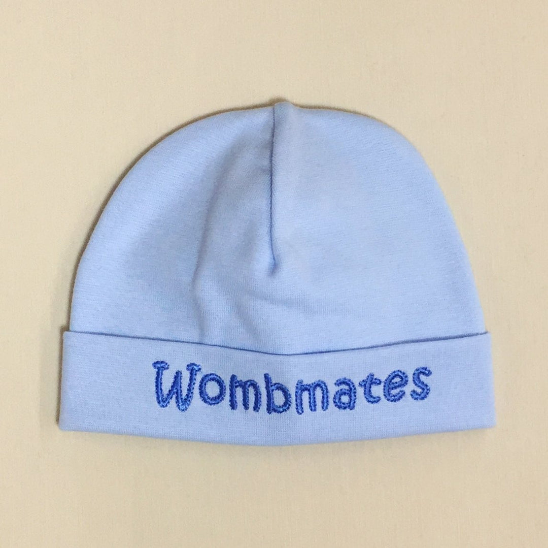 Itty Bitty Baby Embroidered Toques (Blue)